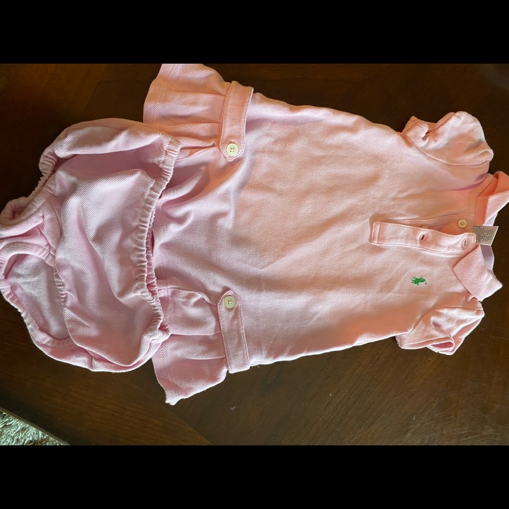 RL baby dress.  Size is 9 months